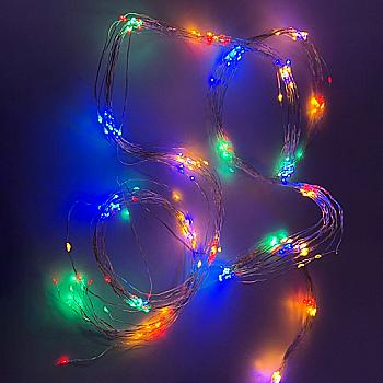 Электрогирлянда "Novogod`ko" светодиодная "Конский хвост" 2,2 м, 220 LED, многоцветная, 974227 Электрогирлянда "Novogod`ko" светодиодная "Конский хвост" 2,2 м, 220 LED, многоцветная, 974227