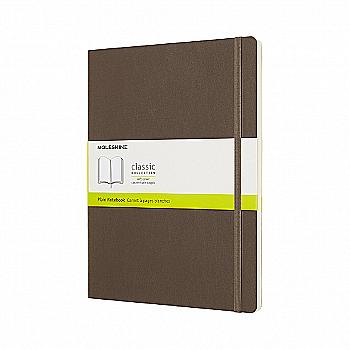 Блокнот Коричневый большой нелинованный, Moleskine Classic, QP623P14 Блокнот Коричневый большой нелинованный, Moleskine Classic, QP623P14