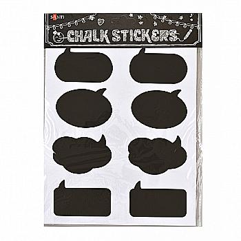 Крейдяний стікер-наліпка, 8 шт., 310830 Крейдяний стікер-наліпка, 8 шт., 310830