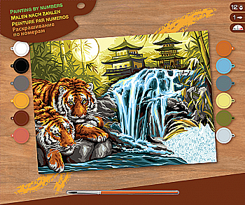 Набір для творчості Sequin Art Painting by numbers Senior Безтурботність, SA1524 Набір для творчості Sequin Art Painting by numbers Senior Безтурботність, SA1524