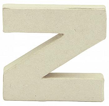 Заготовка из папье-маше Буква-крафт "z" 1,5*9*8,5 см, AC838C ТМ "Clairefontaine" Заготовка из папье-маше Буква-крафт "z" 1,5*9*8,5 см, AC838C ТМ "Clairefontaine"