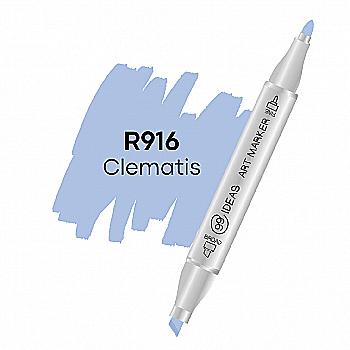 Маркер двухсторонний Clematis - Клематис, R916, 99IDEAS Маркер двухсторонний Clematis - Клематис, R916, 99IDEAS
