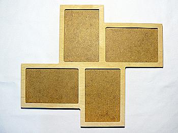 Заготівка Колаж 4 фото, 0724 Заготівка Колаж 4 фото, 0724