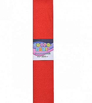 Гофро-папір 75%, 50*200 см, червоний, СР-75-01 Гофро-папір 75%, 50*200 см, червоний, СР-75-01