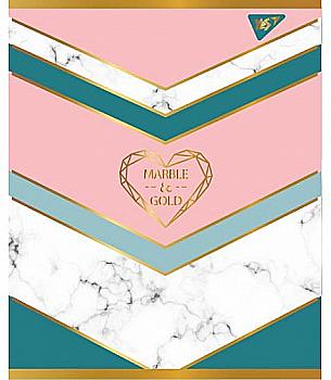 Зошит 24 кл YES "Marble&Gold", 764309 Зошит 24 кл YES "Marble&Gold", 764309