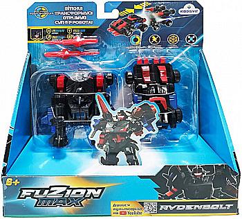 Игровой набор машинок-трансформеров Fuzion Max - Райденболт, 54005 Игровой набор машинок-трансформеров Fuzion Max - Райденболт, 54005