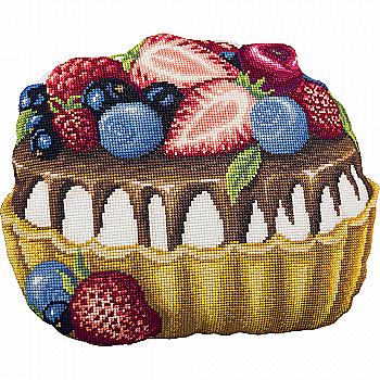 Набор для вышивки "Подушка Пирожное", ПД-1946