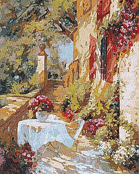 Набір для розпису по номерах 40*50 см "Літня мрія", KHO2300