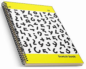 Блокнот А5 "Creamy sketch book" two, 901685 TM Profiplan  Блокнот А5 "Creamy sketch book" two, 901685 TM Profiplan