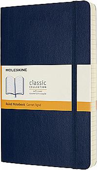 Блокнот Сапфир мягкий линейка, Moleskine Classic Expanded, QP616EXPB20 Блокнот Сапфир мягкий линейка, Moleskine Classic Expanded, QP616EXPB20