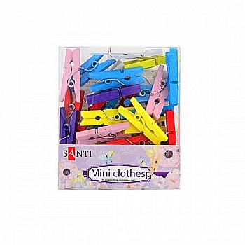 Набір прищіпок дерев`яних 2,5 см, 740723