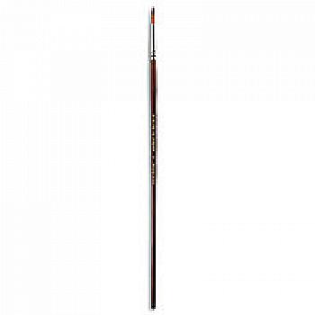 Пензлик "Живопис" 1128 Синтетика кругла № 05 довга ручка рудий ворс