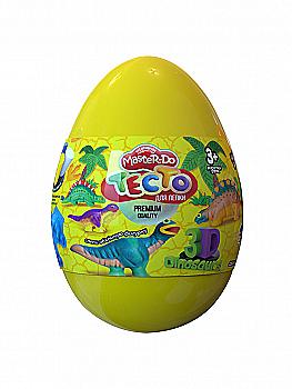 Набір креативної творчості "Тісто для ліпки "Master Do" Dinosaurs EGGS укр.(12), ТМD-08-01U,02U,03U Набір креативної творчості "Тісто для ліпки "Master Do" Dinosaurs EGGS укр.(12), ТМD-08-01U,02U,03U