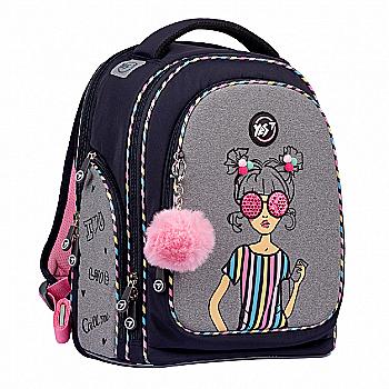Рюкзак школьный YES S-84 "Girls style", 552385 Рюкзак школьный YES S-84 "Girls style", 552385