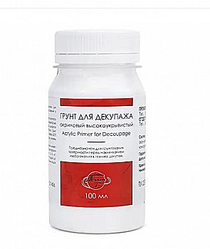 Грунт для декупажу, 100 мл, ТАИР Грунт для декупажу, 100 мл, ТАИР
