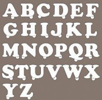 Заготівка дерев`яна Алфавіт англійський, РИ3 Заготівка дерев`яна Алфавіт англійський, РИ3