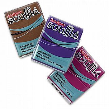 Пластика Souffle, Коричневая, 48г, Sculpey Пластика Souffle, Коричневая, 48г, Sculpey