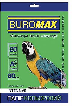 Бумага А4 20 л, 80 г/м2 Intensiv зеленый, BM.2721320-04 Бумага А4 20 л, 80 г/м2 Intensiv зеленый, BM.2721320-04