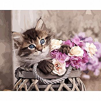 Набір для розпису по номерах 40*50 см "Букет", 953879