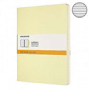 Блокнот Нежный Желтый большой линейка, Moleskine Cahier, CH021M23 Блокнот Нежный Желтый большой линейка, Moleskine Cahier, CH021M23
