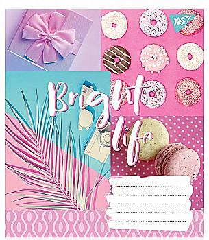 Тетрадь 48 лин. YES Bright life, 764149 Тетрадь 48 лин. YES Bright life, 764149