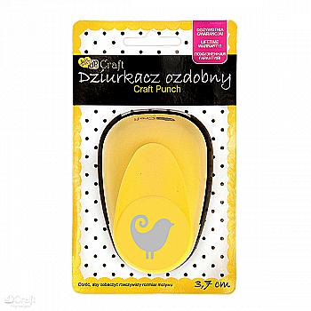 Фигурный дырокол 5 см Птичка, JCDZ-120-337 DpCraft