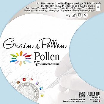 Заготовка д/открыток сложенная зернистая Pollen 105*210 мм/210 г, Heaven blue/Небесно-голуб., 23501C Заготовка д/открыток сложенная зернистая Pollen 105*210 мм/210 г, Heaven blue/Небесно-голуб., 23501C