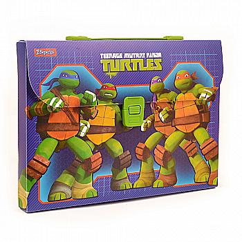 Портфель пластиковий "Ninja Turtles", 1 Вересня, 491447 Портфель пластиковий "Ninja Turtles", 1 Вересня, 491447