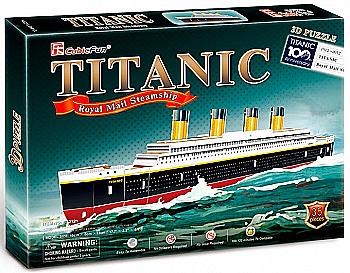 Тривимірна головоломка-конструктор "Титаник" T4012h (0127) Тривимірна головоломка-конструктор "Титаник" T4012h (0127)