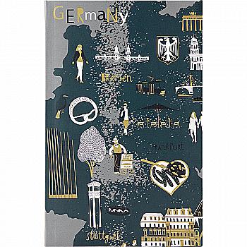Книга записна Maps В6 80 арк. кліт., інтегр. обкл., 8435-09-А Книга записна Maps В6 80 арк. кліт., інтегр. обкл., 8435-09-А