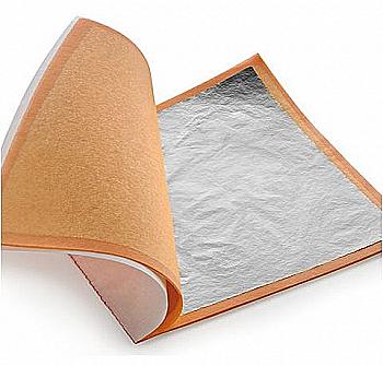 Поталь вільна, Срібло, 14*14 см, Trim, 25 лист. DK25202 Поталь вільна, Срібло, 14*14 см, Trim, 25 лист. DK25202