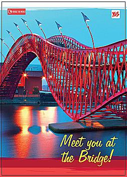 Тетрадь А5 80 кл. YES дв. сп. Bridge Тетрадь А5 80 кл. YES дв. сп. Bridge