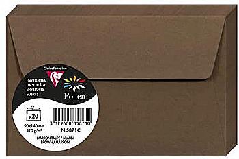 Конверт декоративный Pollen FT30 (90*140 мм)/120 г, Taupe brown/Серо-коричневый, 5871C Конверт декоративный Pollen FT30 (90*140 мм)/120 г, Taupe brown/Серо-коричневый, 5871C
