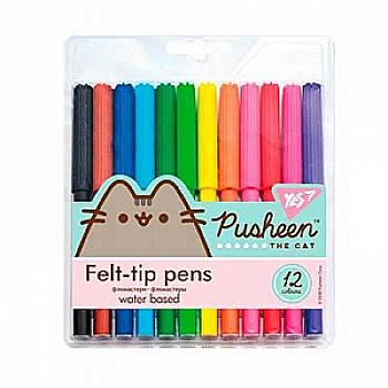 Фломастеры 12 цв. "Pusheen", 650434 Фломастеры 12 цв. "Pusheen", 650434