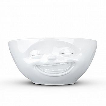 Піала Laughing Сміхотерапія, білий фарфор, 350 мл, Tassen, TASS20701/TA Піала Laughing Сміхотерапія, білий фарфор, 350 мл, Tassen, TASS20701/TA