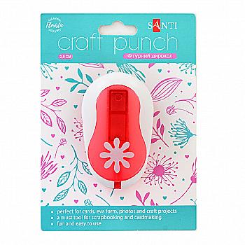 Дирокол фігурний 2,5 см, квітка "Ромашка", 240221