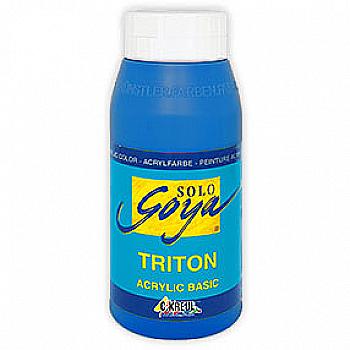 Краска акриловая "Solo Goya" Triton 20 мл, синий стойкий, KR-17028R Краска акриловая "Solo Goya" Triton 20 мл, синий стойкий, KR-17028R