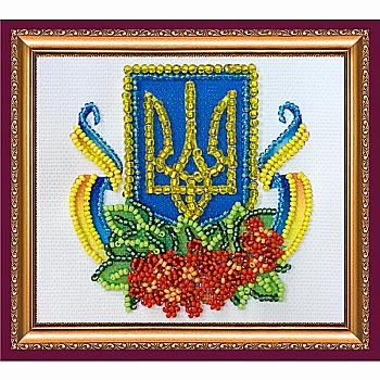 Набір для вишивки бісером "Магніт" Калиновий край, AMA-171 Набір для вишивки бісером "Магніт" Калиновий край, AMA-171