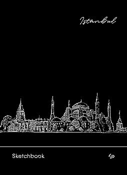 Блокнот А5 "Black sketch book" Istanbul, 903207, TM Profiplan Блокнот А5 "Black sketch book" Istanbul, 903207, TM Profiplan