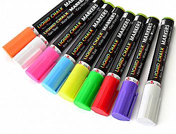 Маркер меловой  цветной, Santi, 310798 Маркер меловой  цветной, Santi, 310798