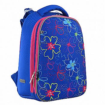 Рюкзак каркасний 1В Н-12 "Vivid flowers", 38*29*15, 556038 Рюкзак каркасний 1В Н-12 "Vivid flowers", 38*29*15, 556038