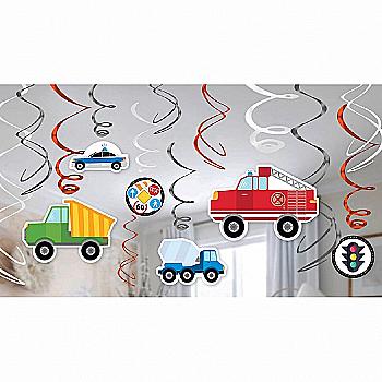 Спіраль Машинки 60 см 12 од, 1501-5026