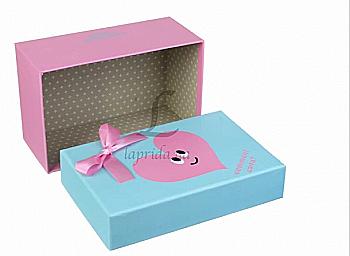 Подарункова коробка вел, HL-CE01-7/76-531 рожево-блакитний Подарункова коробка вел, HL-CE01-7/76-531 рожево-блакитний