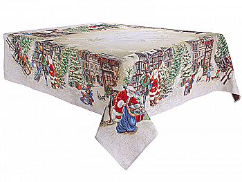 Скатертина "Village" гобеленова, 100*100 см, 732-063 Lefard