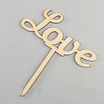 Заготівка дерев`яна Верхівка для торта "Love", ВТ16