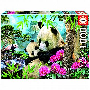 Пазл "1000" - Ранкова панда, Educa, 17995 Пазл "1000" - Ранкова панда, Educa, 17995