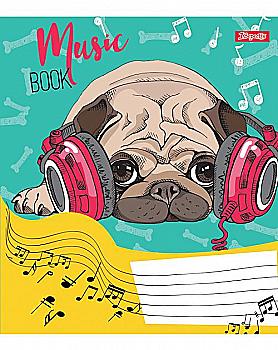 Зошит нотний А5 12 арк. Music animals, 761290, 1В (3098) Зошит нотний А5 12 арк. Music animals, 761290, 1В (3098)