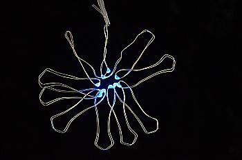 Электрогирлянда LED-нить, 10 ламп, голубая, 1,10 м., 1 реж.мигания, серебрян.провод., 801109 Электрогирлянда LED-нить, 10 ламп, голубая, 1,10 м., 1 реж.мигания, серебрян.провод., 801109