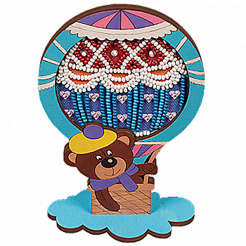 Магніт для вишивання бісером з фігурною рамкою, FLD-002