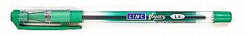 Ручка кульк/масл "Glyser" зелена 0,7 мм "Linc" Ручка кульк/масл "Glyser" зелена 0,7 мм "Linc"
